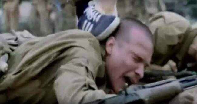 Scene from the film 9th Company about the Soviet Afghan War